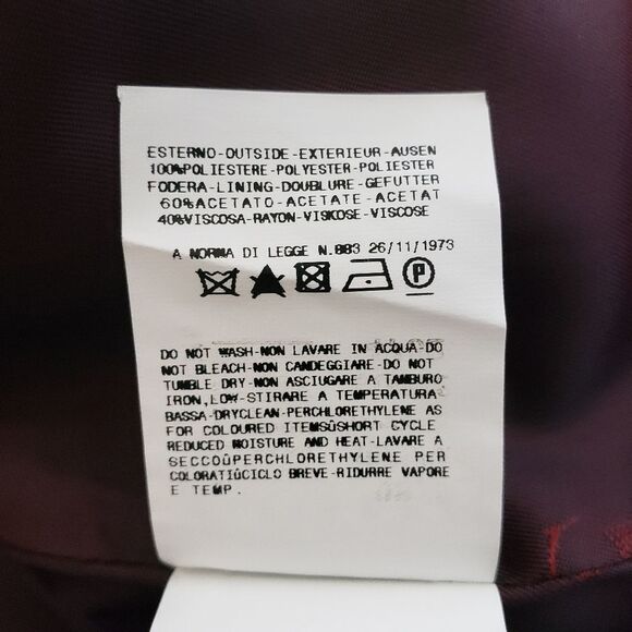 Roberto Just Cavalli Coat Womens S Italy 40 Brown Scuba Long Lined Quiet Luxury - Picture 15 of 15